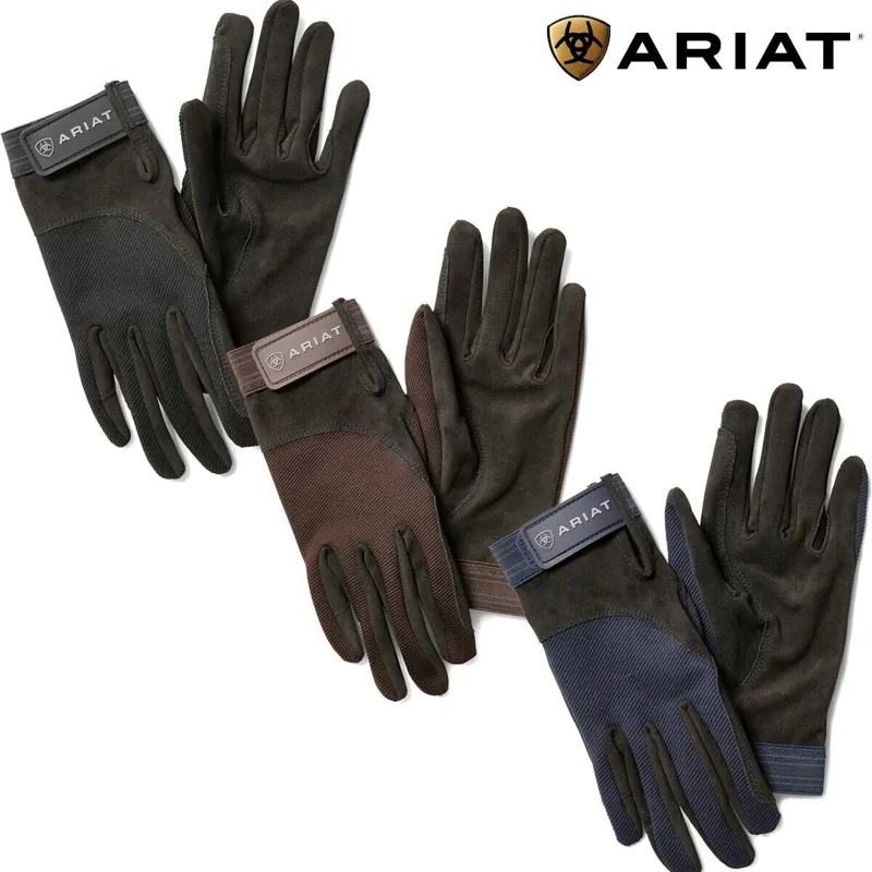 Ariat Tek Grip Glove - Black-1